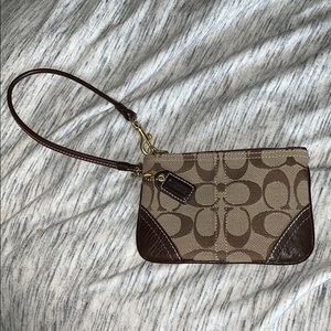 Coach Wristlet
